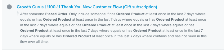 Klaviyo automated flows
