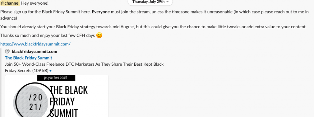 how teams use Slack